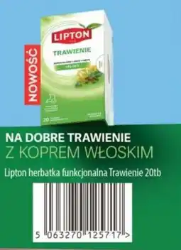 Specjał Lipton herbatka funkcjonalna Trawienie oferta