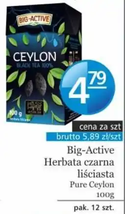 Specjał Big-Active Herbata czarna liściasta Pure Ceylon oferta