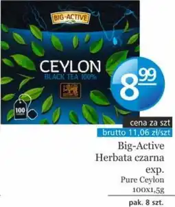 Specjał Big-Active Herbata czarna exp. Pure Ceylon oferta