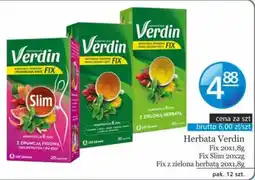 Specjał Herbata Verdin oferta