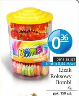Specjał Lizak Roksowy Bombi oferta