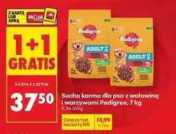 Biedronka Sucha karma dla psa z wołowiną i warzywami Pedigree, 7 kg oferta
