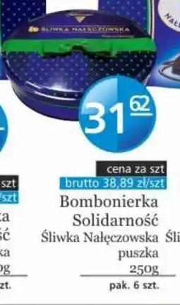 Specjał Bombonierka Solidarność Śliwka Nałęczowska oferta