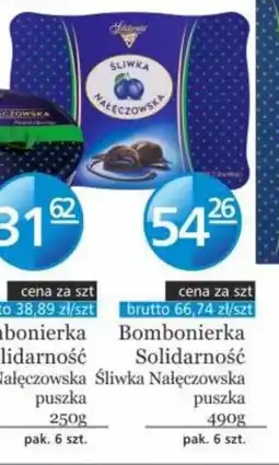 Specjał Bombonierka Solidarność Śliwka Nałęczowska oferta