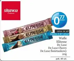 Specjał Wafle Elitesse De Luxe De Luxe Cherry De Luxe Śmietankowy oferta