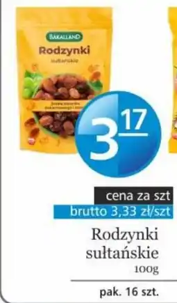 Specjał Rodzynki sułtańskie oferta