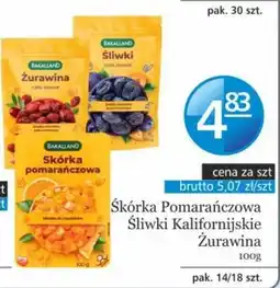 Specjał Skórka Pomarańczowa / Śliwki Kalifornijskie / Żurawina oferta
