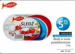 Specjał Śledź w sosie pomidorowym oferta