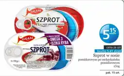 Specjał Szprot w sosie oferta