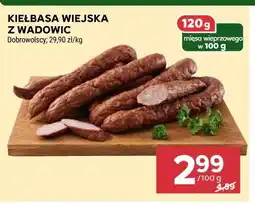 Stokrotka Kiełbasa Wiejska z Wadowic Dobrowolscy oferta