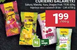 Stokrotka Cukierki Galaretki Sakura, Matcha, Yuzu, Dragon Fruit oferta
