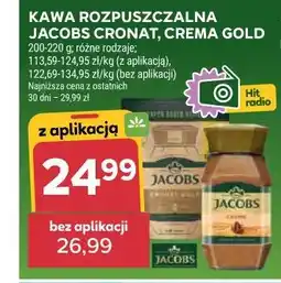 Stokrotka Kawa rozpuszczalna Jacobs Cronat, Crema Gold oferta