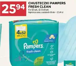 Stokrotka Chusteczki Pampers Fresh Clean oferta