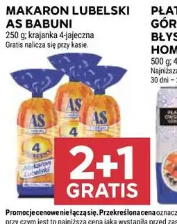 Stokrotka Makaron Lubelski As Babuni (różne rodzaje) oferta
