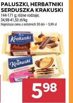 Stokrotka Paluszki, Herbatniki Serduszka Krakuski oferta