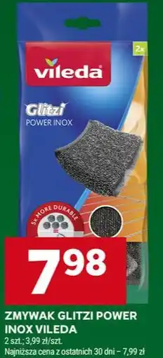 Stokrotka Zmywak Glitzi Power Inox Vileda oferta