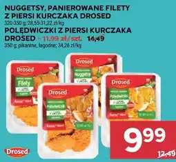 Stokrotka Nuggetsy, panierowane filety z piersi kurczaka Drosed oferta