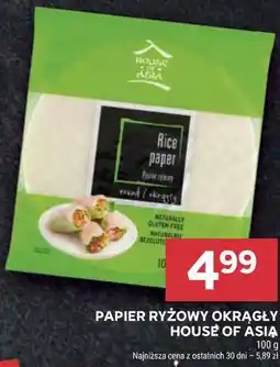 Stokrotka Papier ryżowy okrągły House of Asia oferta