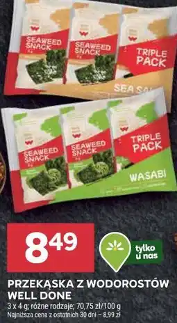 Stokrotka Przekąska z wodorostów Well Done oferta