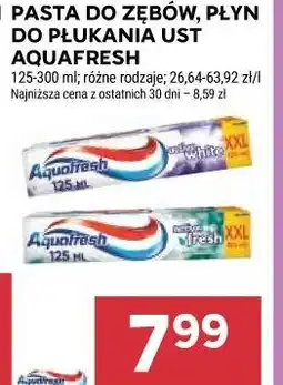 Stokrotka Pasta do zębów, Płyn do płukania ust Aquafresh oferta