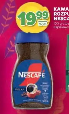 Stokrotka Kawa rozpuszczalna Nescafé Classic bez kofeiny oferta