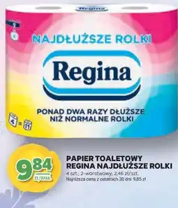 Stokrotka Papier toaletowy Regina Najdłuższe Rolki oferta