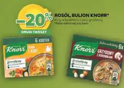 Stokrotka Rosół, Bulion Knorr (60 g w kostkach z kury, grzybowy) oferta