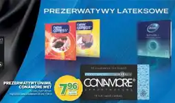 Stokrotka Prezerwatywy Unimil Conamore Wet 12 szt oferta