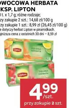 Stokrotka Market OWOCOWA HERBATA EKSP. LIPTON oferta