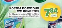 Stokrotka Kostka do WC Duo 3w1 Domestos oferta