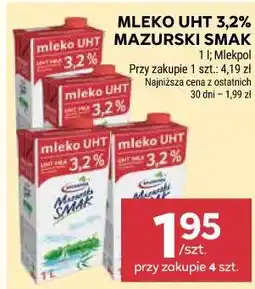 Stokrotka Market Mleko UHT 3,2% Mazurski Smak oferta