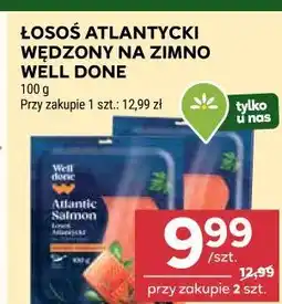 Stokrotka Market Łosoś atlantycki wędzony na zimno Well Done oferta