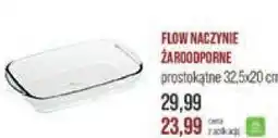 Stokrotka FLOW NACZYNIE ŻAROODPORNE prostokątne 32,5x20 cm oferta
