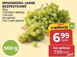 Stokrotka Market Winogrona Jasne Bezpestkowe oferta