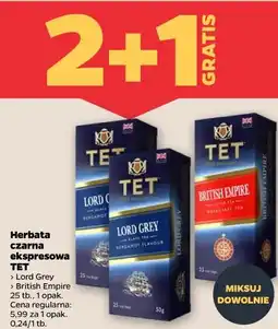 Netto Herbata czarna ekspresowa TET oferta