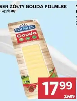 Stokrotka Market Ser żółty Gouda Polmlek oferta