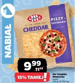 Netto Ser Cheddar Mlekovita wiórki oferta