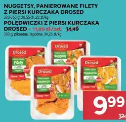 Stokrotka Market Nuggetsy, Panierowane Filety z Piersi Kurczaka Drosed oferta
