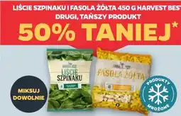 Netto Liście szpinaku i fasola żółta Harvest Best oferta