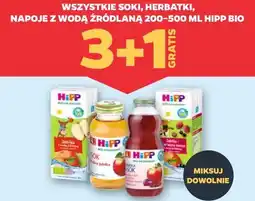 Netto Wszystkie soki, herbatki, napoje z wodą źródlaną 200-500 ml HiPP BIO oferta