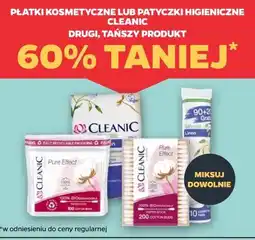 Netto Płatki kosmetyczne lub patyczki higieniczne Cleanic oferta