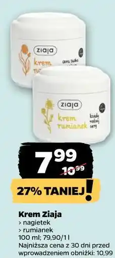 Netto Krem Ziaja (nagietek, rumianek) oferta