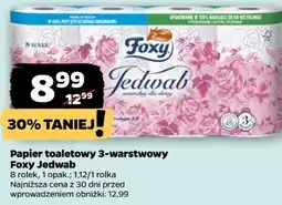Netto Papier toaletowy 3-warstwowy Foxy Jedwab oferta