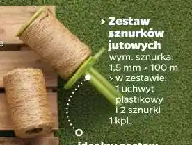 Zestaw sznurków jutowych