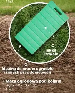 Netto Mata ogrodowa pod kolana oferta