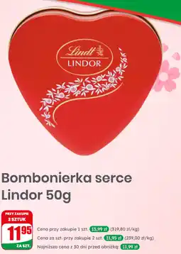 Dino Bombonierka serce Lindor oferta