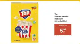 Biedronka Popcorn o smaku maślanym oferta