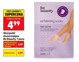 Biedronka Skarpetki złuszczające do pięt Beauty, 1 para oferta