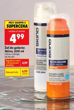 Biedronka Żel do golenia oferta