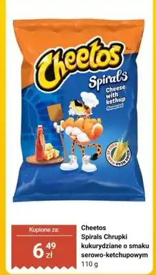 Biedronka Chrupki spiralne kukurydziane o smaku serowo-ketchupowym oferta